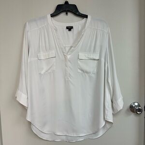 Torrid White Blouse